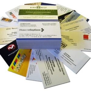Визитки тиражи от 1000 шт.
