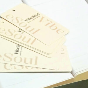 Бирки со скруглением углов, отверстиями 5х9